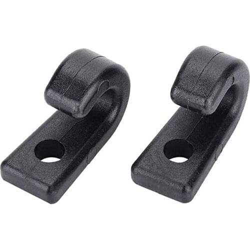 25 Pcs Kayak Nylon Lashing J Hooks Bungee Hook For Kayaks Canoes Boats Deck Buckle Water Boat Accessories