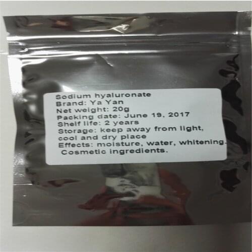 50g /bag pure 99% Sodium Hyaluronic Anti freckle treatment removal Age Spot Skin lightening fade freckle removing pigment