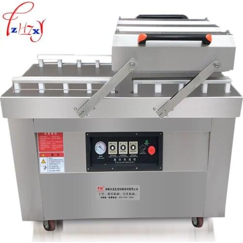 Automatic Vacuum Food Sealers dry-wet vacuum sealing machine commercial double room package vacuum sealing machine 1pc