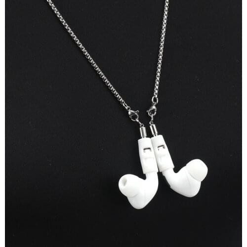 Glasses Chain Strong Magnetic Wireless Headphones Chain Anti Lost Stainless Steel Earphone Strap Compatible with Airpods and Pro