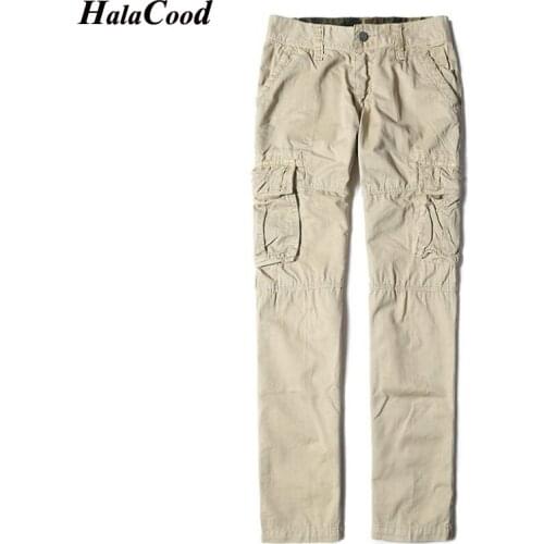 2021New Fashion Brand Mens Cotton Cargo Pants Solid Color Male Plus Size 40 Casual Pants Man Trousers Designer Joggers Soldier