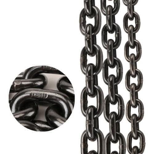 G80 Crane Chain 6-22MM Wear Resistant High Temperature Resistant Manganese Steel Chain Can Be Customized Crane Chain