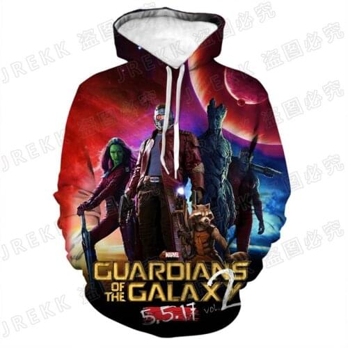 Guardians of the Galaxy 3D Print Hoodies Men Women Children Sweatshirts Fashion Long Sleeve Pullover Cool Tops Clothing