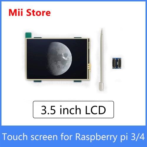 Raspberry pi 4 screen 3.5-inch LCD Touch screen HDMI Display Module Capacitive 480x320px Resistive touch for Raspberry Pi 3/4