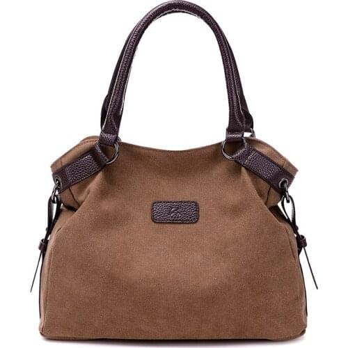 Casual fashion college style womens bag, large capacity one shoulder cross slung canvas bag