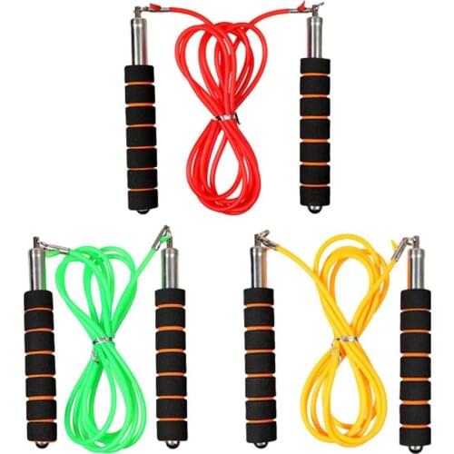 Skipping Rope PVC 2.5M Adjustable Home Workouts Fat Burning Jump Rope Speed Jump Rope Professional Men Women Fitness Equipment