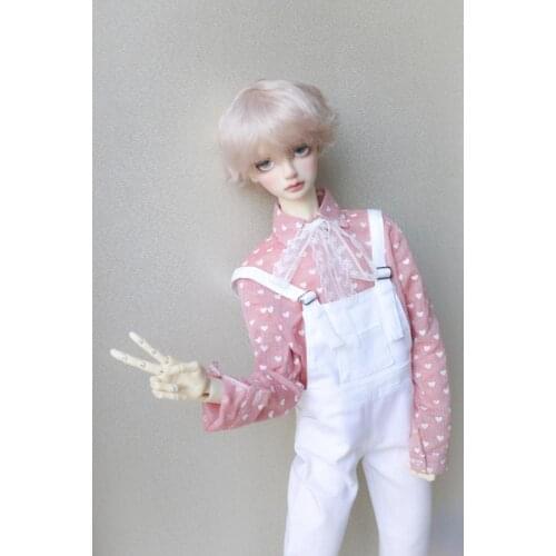 [wamami] Versatile White Strap Pants Simple And Cute 1/3 1/4 SD17 Female BJD Dolls