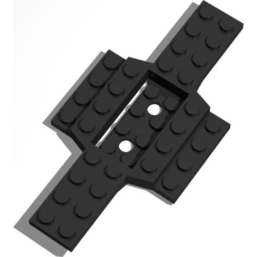 1pcs 28324 Vehicle Base 6 x 12 x 3/4 Smooth Underside Building Blocks Parts MOC DIY Educational Toys