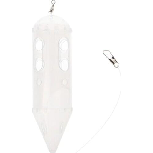 1PC New Small Bait Cage Fishing Trap Basket Feeder Holder Catcher For Angler N0PC