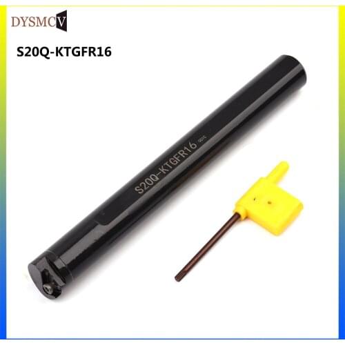 1PC S20Q-KTGFR16 S20Q-KTGFL16 CNC Lathe Machine tool holder Slotting and Grooving Tool Boring Bar for TGF32R/TGF32L insert