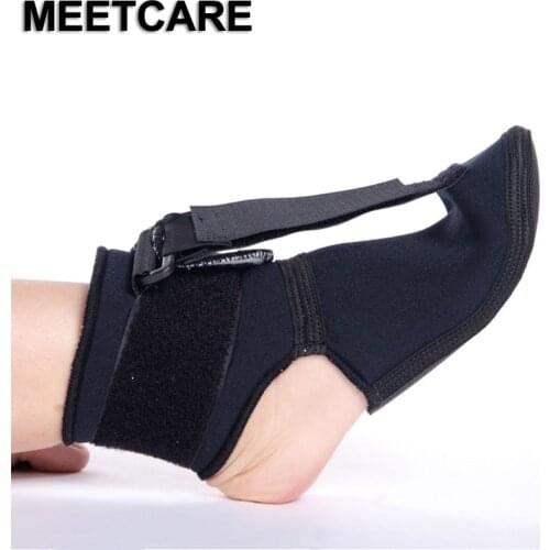 1pc Enhanced Footdrop Ankle Brace Adjust Night Tiptoe Orthosis Fixing Strap Foot Care Drop Splint Support Foot Stabilizer Shoe