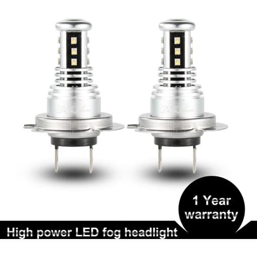 2pcs H7 LED Lamps For Cars Headlight Bulbs H7 LED Fog Light White 5500K Auto 12V Auto Headlight Bulb