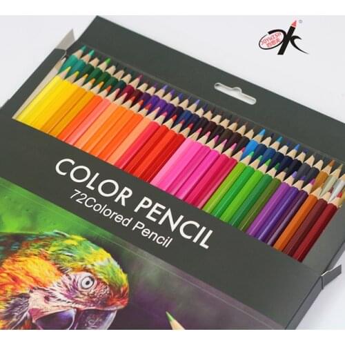72 Colors /Set Wood Colored Pencils Lapis De Cor Artist Painting Oil Color Pencil For School Drawing Sketch Art Supplies