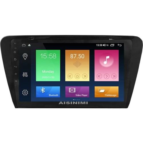 AISINIMI Android 10 Car Dvd Player navigation For VOLKSWAGEN SKODA OCTAVIA 2014 Car Audio Gps Multimedia Stereo Monitor