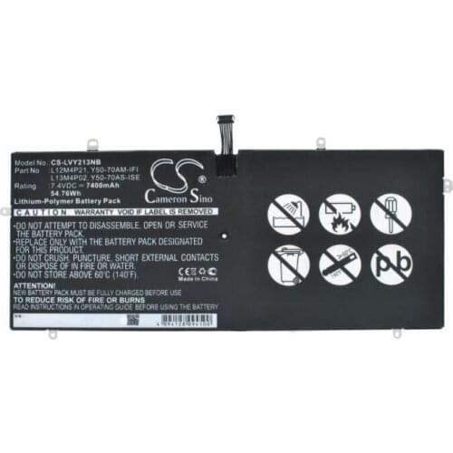 Cameron Sino 7400mAh battery for LENOVO Yoga 2 Pro 13.3" Ultrabook 13 59-382893 Yoga 2 Ultrabook 11S121500 121500156