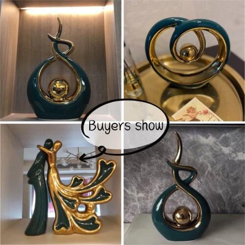 Home Decoration Accessories for Living Room Desk Accessories Home Decore Ceramic Desk Decoration Souvenirs Figurines for Home