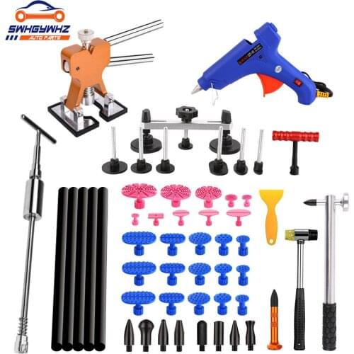 Paintless Dent Repair Tool Auto Dent Puller Suction Cup Car Body Dent Damage Repair Hand Tool Pulling bridge hammer