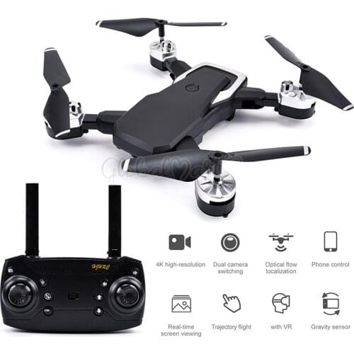 Best FPV Professional Drone with 1080P Camera Follow Me Wide Angle Selfie Quadcopter Long Battery Life RC Toys
