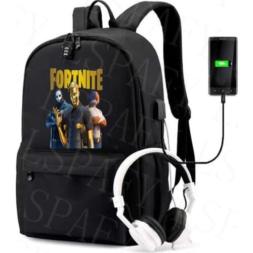 Game Backpack Fortnite Student School Bags Leisure Bag Christmas Toys Boys Girls Birthday Gift