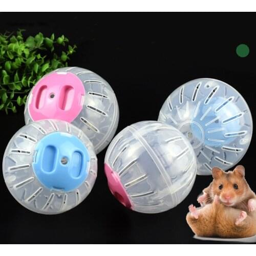 1PC Hamster Training Toy Running Ball Without Bracket Plastic Fit for Small Pets Toy Clear Ball Small Pets Product Easy Clean