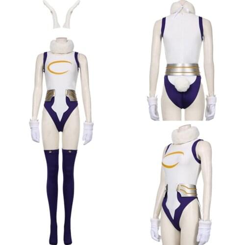 My Hero Academia Cosplay Costume Rabbit Hero Miruko Jumpsuit Boku no Hero Academia Cosplay Suit Halloween Carnival Costume
