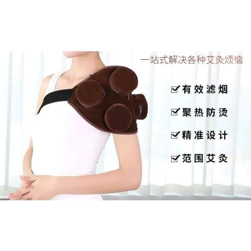 Moxibustion massage Moxibustion Tool Moxibust Bag Copper Box Warming Massage Therapy Treatment For Neck Leg Arm Massage