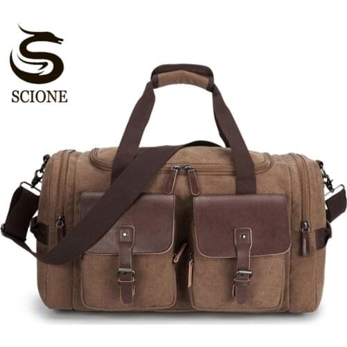 Top Quality Male Luggage Large Capacity Travel Bag Men Shoulder Handbag Crossbody Travel Duffel Bags Women Duffle Weekend Bag