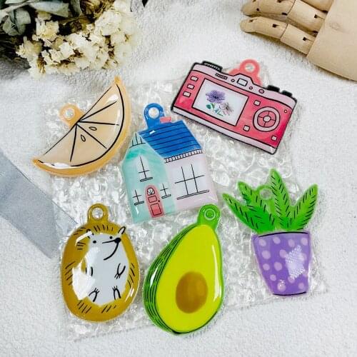 Panalisacraft 6pcs Cute Puffy Tag inflated cartoon Scrapbooking Creative embellishment for Cards Decor Handmade embellishment