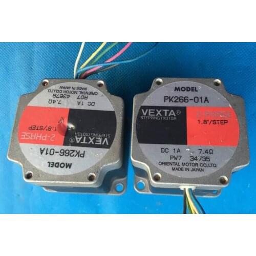 PK266-01A stepper motor , used one, 85% appearance new , good working , free shipping