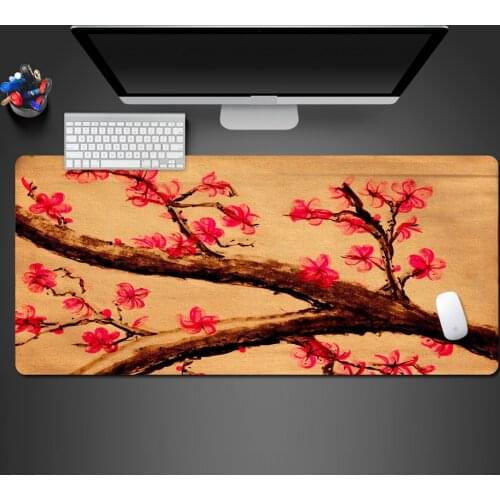 Advanced Retro Simple Style Mouse Pad Large Competition Notebook Games Lock Rubber Anti-Skid Pad Best-Selling Table Mouse Mats