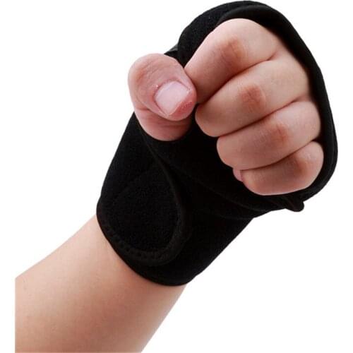 Splint Sprains Arthritis Band Belt Wrist Support Brace Wristband Carpal Tunnel Support Thumb Wrist Pain Hand Bandage Black Glove