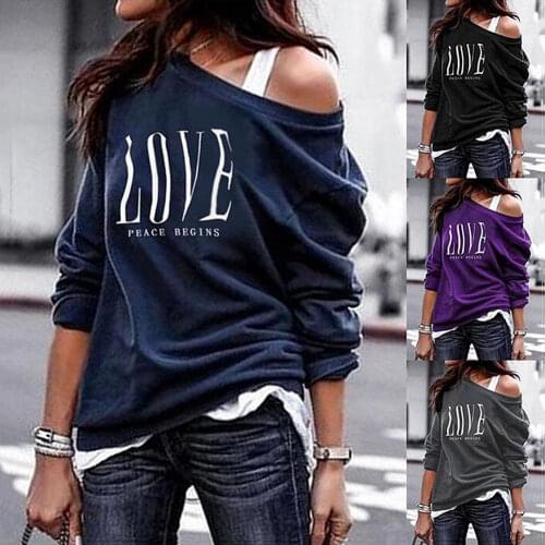 Sanwood Women's T-shirts With Inscriptions