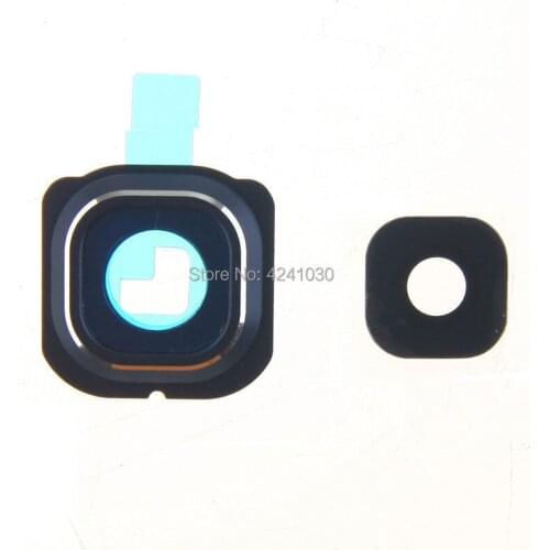 Glass Camera Frame Holder Lens Cover For Samsung Galaxy S6 Edge G925