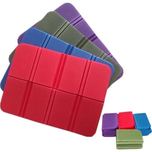 Picnic Beach Portable 8 Folder Camping Mat Hiking Pad Cushion Prevent Dirty Waterproof Moisture-Proof Foam Seat