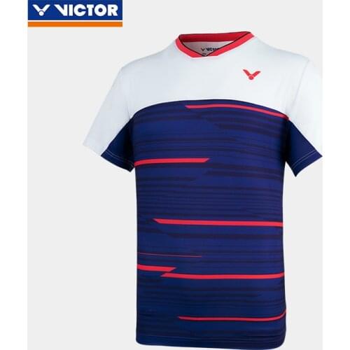VICTOR Badminton Suit T-shirt Sportswear Antonson Exclusive T-05001