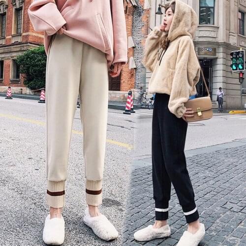 Women Pants Autumn And Winter Casual Pants Womens High Waist Casual Sports Pants Sweatpants Pantalones De Mujer