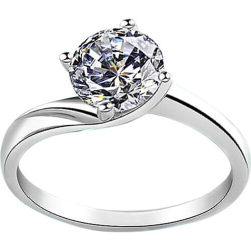 Unique Trendy Simple Twisted Arm Womens Rings Real 925 Sterling Silver Luxury Elegant Engagement Wedding Exquisite Jewelry Gift