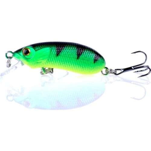 1pc small Crankbait Fishing Lure isca artificial Bass Crank Bait Plastic fishing Wobblers pike trolling pesca Tackle 5cm 6.7g