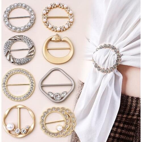 2PCS Waist Buckle Buttons for Clothing Snaps for Clothes DIY Accessories Shirt T-shirt Knot Decorative Clothes Retraction Buckle