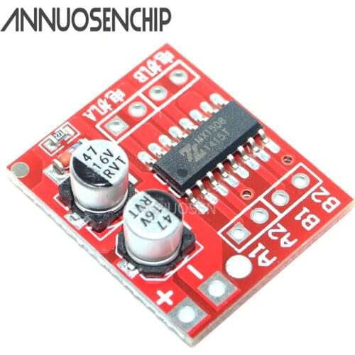 2PCS 1.5A 2 way DC Motor Driver Module PWM Speed Dual H-Bridge Stepper L298N L9110