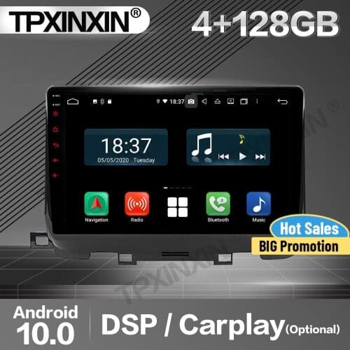 4+128G Carplay Car Radio 2 Din Stereo Receiver Android For Kia Sportage 2018 IPS GPS Navigation Player Audio Recorder Head Unit