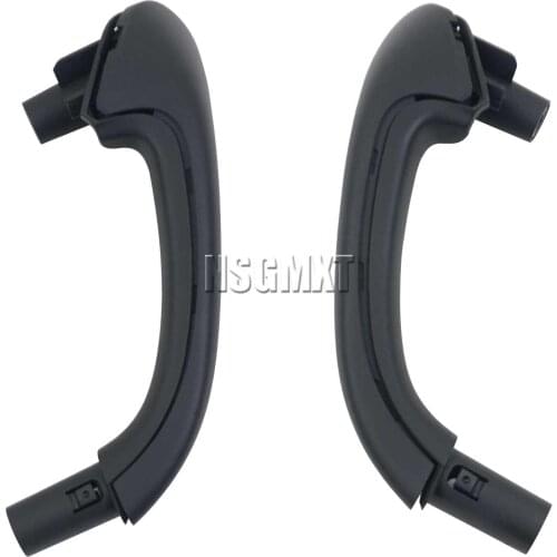 AP02 Front Left & Right Interior Door Pull Handles Black for Mercedes-Benz C-Class W203 C240 C280 C320 C350 C32 C55 AMG