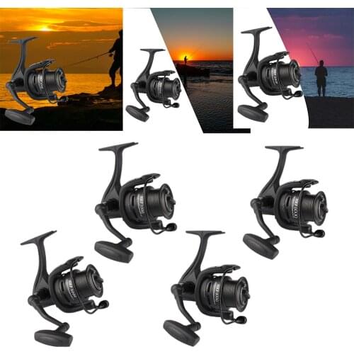 Fishing Reel Smooth Powerful 5.2:1/4.4:1 Freshwater Baitcasting Reel 3000-6000 for Boat Sea Beach Stream Ice Fishing