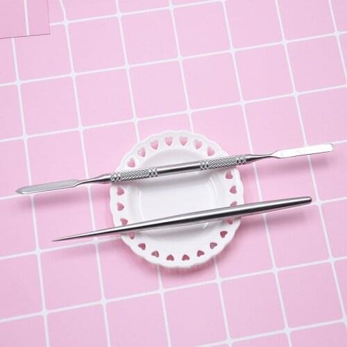 Pottery Modeling Stick Acupressure Texture Creasing Indentation Sharp Pottery Clay Tool Carving Clay Stainless Steel Tool