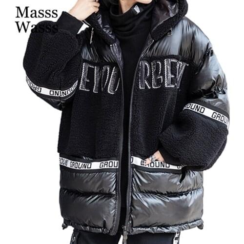 Masss Wasss Women's Parkas With Fur