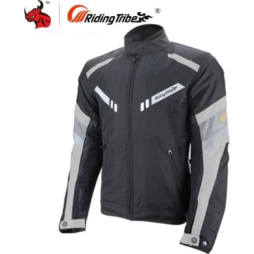 Riding Tribe Motorcycle Jacket Men Waterproof Moto Jacket Summer Breathable Motocross Jacket Reflective Jaqueta Motociclista