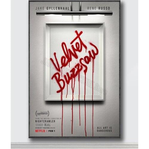 NJ019 Velvet Buzzsaw Movie 1 Silk Posters and Prints wall art Art Poster Home Decor