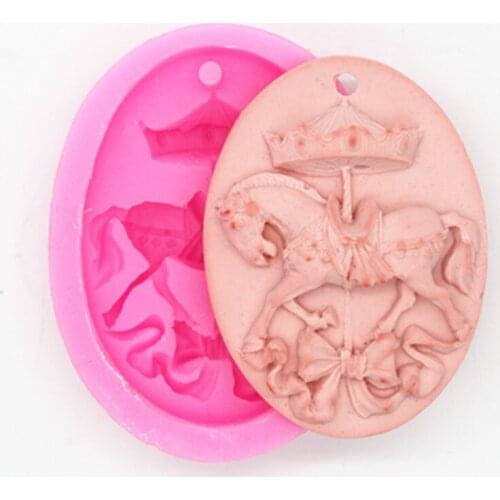 P480 classic Trojan solid aromatherapy plaster mold DIY silicone mould fashion car hang handmade homemade