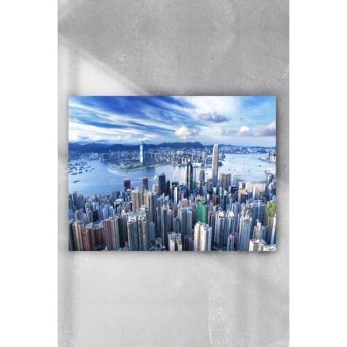 Postermanya Hong Kong Landscape Poster 40x60 cm wall graphics gráficos de parede настенная графика