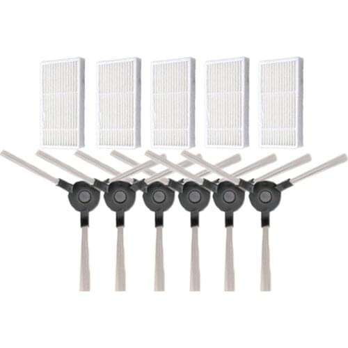 Vacuum Cleaner Side Brush Hepa Filter for AMIBOT Pure H2O Connect Robot Vacuum Cleaner Parts